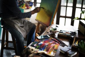 Artist Painting