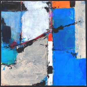 Ross Mercer – Painting – “Blue Mood II”